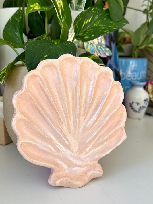 Seashells Clay Art Peach